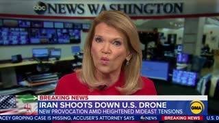 Iran shoots down a U.S. Drone