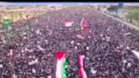 YEMEN 2.2 MILLION SUPPORT FOR PALESTINE AGAINST GENOCIDE-22/12/23