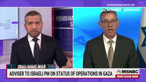 Mehdi Hasan Gets Into Shouting Match With Israeli Official