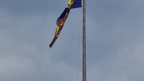 Raising the Royal Standard