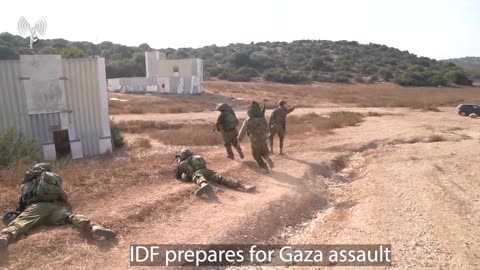 IDF Preparations for Gaza Assault