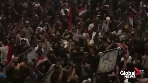 Iraqi protesters storm parliament for 2nd time this week