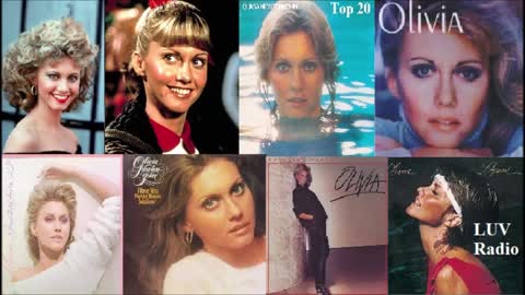 Top 20 hits Olivia Newton John on LUV Radio [Part one of two] 50 minutes