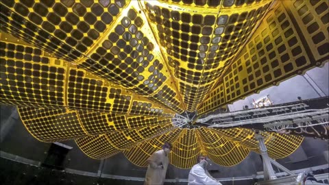 NASA’s Lucy Mission Extends its Solar Arrays _ Nasa Info's #nasa