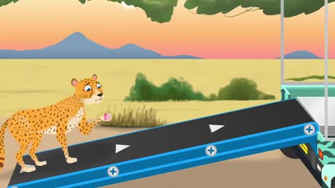 Asha The Cheetah | Dr Poppy on Safari | Animal Cartoons for Children