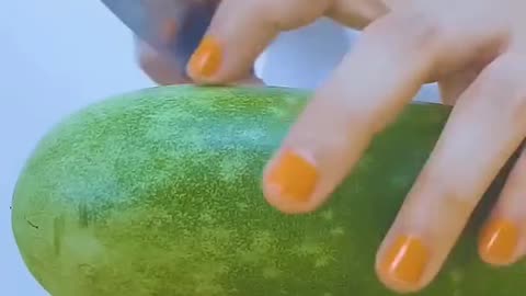 Creative video with cucumber and carrot