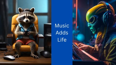 Music adds life