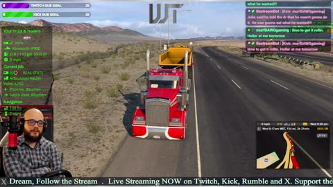 Slinging the Stick in American Truck Simulator