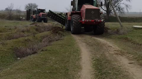 RUSSIAN tractor