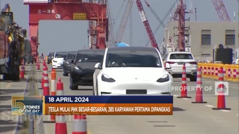 Perusahaan Tesla PHK 285 Karyawan