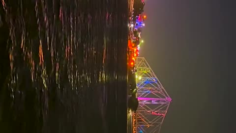 Kolkata Howrah Bridge 🌉. Night Beauty
