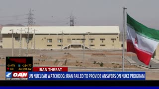 UN nuclear watchdog says Iran failed to provide answers on nuke program