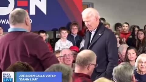 FLASHBACK: Biden calls voter a "damn liar" after he asks about his son's business in Ukraine