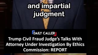 Trump Civil Fraud Judge Engoron Under Investigation by Ethics Commission