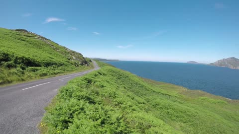 Mark Clark Portrush walking around Malin Head, Dunegard 2019.