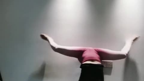 yoga pose, yoga, handstand