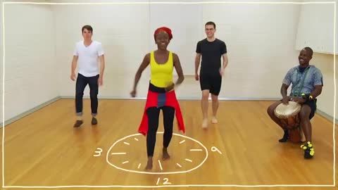 Fiveish Minute Dance Lesson African Dance Lesson