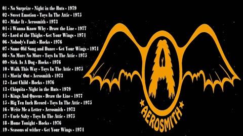 Aerosmith, 70's Songs, Best of (1973 - 1979) CD1
