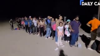 Migrants Are Lining Up Along Our Southern Border...