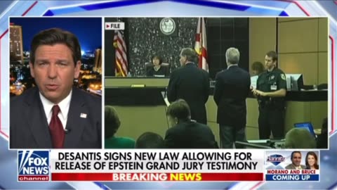DeSantis signed new law, allowing for release of Epstein grand jury testimony