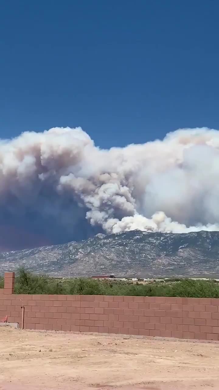 Evacuations ordered due to Bighorn Fire near Tucson, AZ