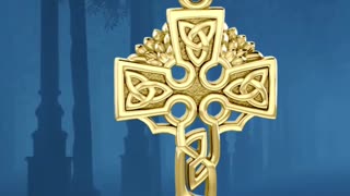 Celtic Tree of Life Gold Cross: A Stunning Halloween Accessory