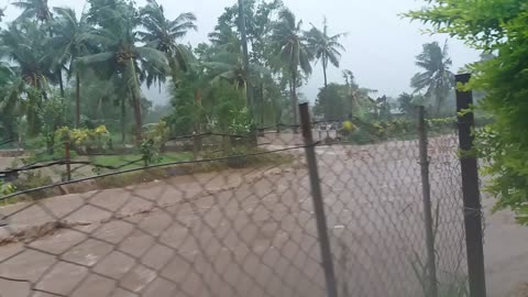 Tropical Storm Footage from Samoa