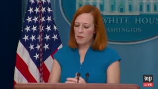 WATCH: Jen Psaki Thankful After Texas’ First Bus of Migrants Arrives in D.C.?