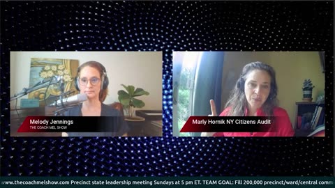 NY Citizens Audit Director Marly Hornik on The Coach Mel Show 6-27-23