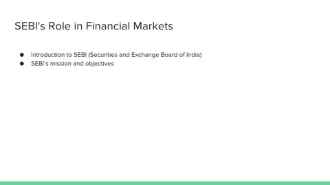 SEBI Changes Have Significant Implications for Investors