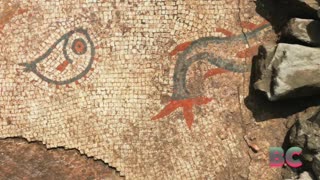 Mosaic buried for thousands of years uncovered by archaeologists