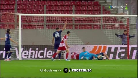 Goal Ayoub El Kaabi Vs FK TSC Bačka Topola - UEFA Europa League - 14-12-2023