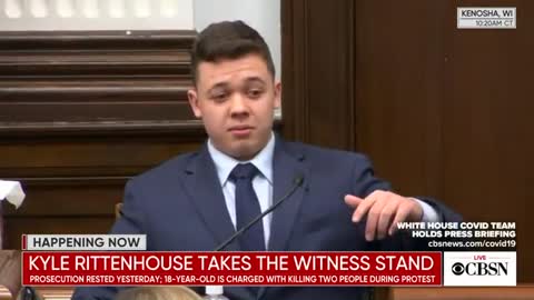 Kyle Rittenhouse Breaks Down Into Sobs While Testifying on Stand, Recess Called