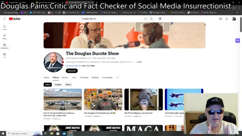 DouglasDucoteShow1776_ Known Social Media Insurrectionist Hatespeech 3RD CHANNEL.5/18/2024