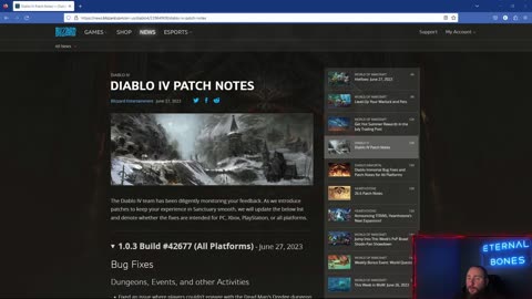 Diablo IV Patch Notes 1.0.3