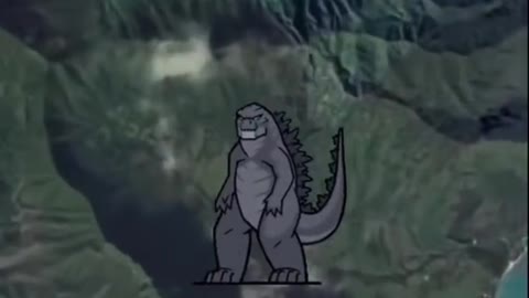 Godzilla Found on Google Earth! 🤯😰