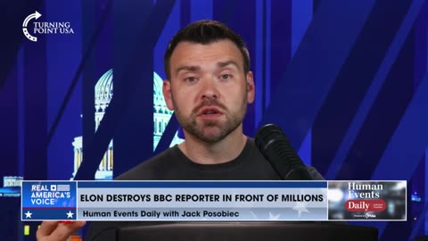 Jack Posobiec: Elon Musk decimates BBC reporter in front of millions of viewers
