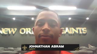 Saints S Johnathan Abram talks staying near home, free agency additions | New Orleans Saints