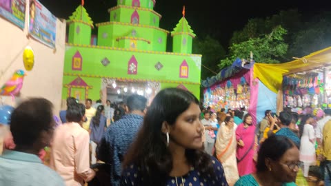 durga puja status।durga puja baharagora 2023