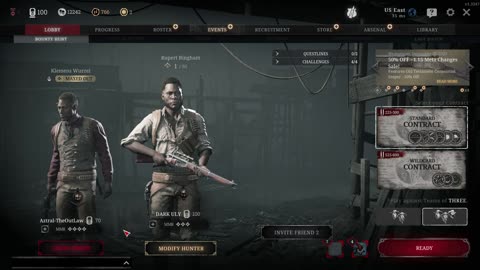 FRIDAY night game night! Hunt showdown