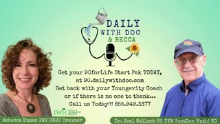 Dr. Joel Wallach - CoachwithDoc.com Helping World Wellness - Daily with Doc and Becca 7/19/23