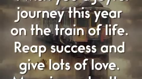 The Train of Life (with Susan Boyle singing Auld Lang Syne).