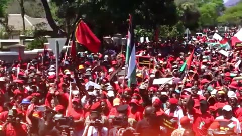 Julius Malema SHOCKS The World With his Viral Speech On The Israeli-Palestine Conflict.