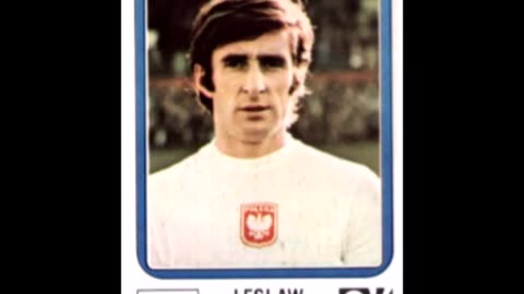 PANINI STICKERS POLAND NATIONAL TEAM WORLD CUP 1974