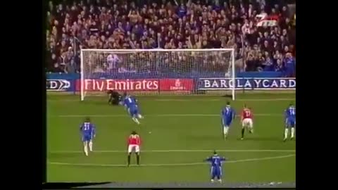 Chelsea vs Manchester United (England Premier League 2003/2004)