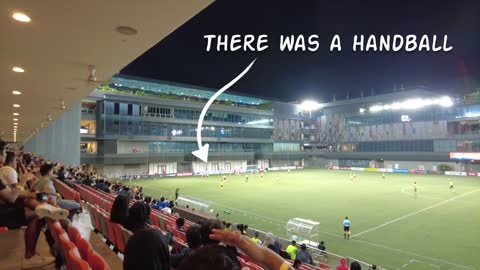 First time at a football game | Singapore Premier League match