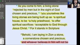 Bible Study on Jesus the Cornerstone and His Holy people