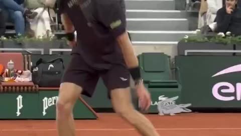 Andrey Rublev at Roland-Garros in May