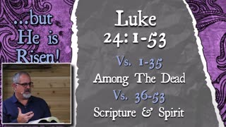 Luke 24:1-53 "...but He is Risen!" Current Series: The Gospel of Luke - "An Orderly Account"