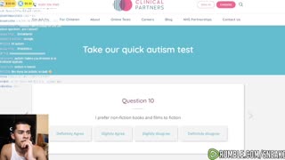 SNEAKO Takes Autism Test